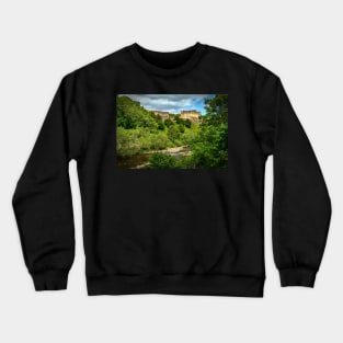 Richmond Castle Above The Swale Crewneck Sweatshirt